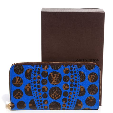 louis vuitton zippy wallet pumpkin dot blue monogram|Zippy Wallet Monogram Empreinte Leather .